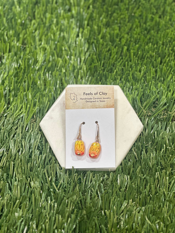 Sunrise Ceramic Earrings