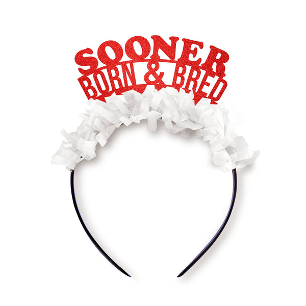 Oklahoma Game Day Headband Sooner Born & Bred