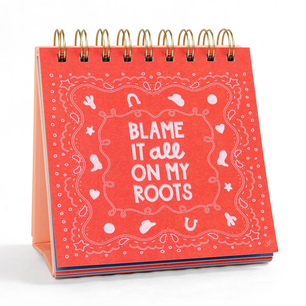 52 Weeks Of Southern Sayings - Desk Flip Calendar