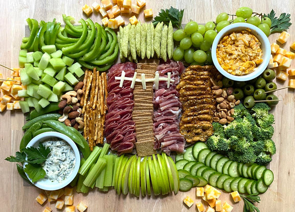 Charcuterie Cheat Sheet - Football