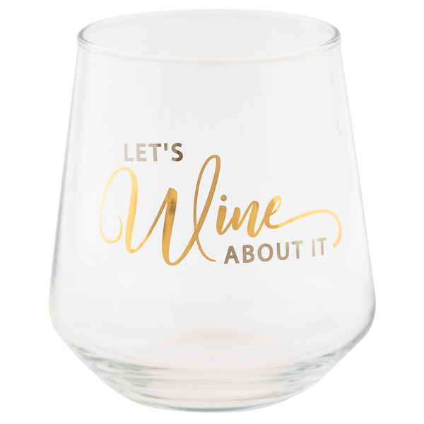 Chic Stemless Wine Glass