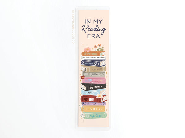 In My Reading Era Laminated Bookmark