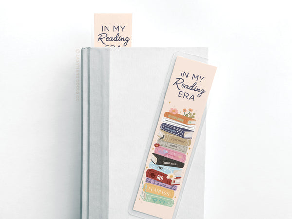 In My Reading Era Laminated Bookmark