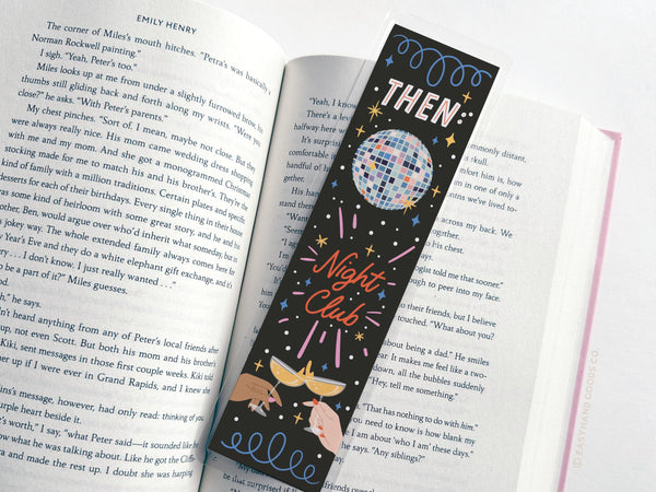 Clubs Then and Now Laminated Bookmark