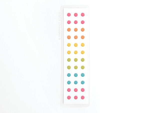 Button Candy Laminated Bookmark