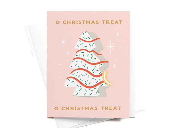 O Christmas Treat Greeting Card - HS