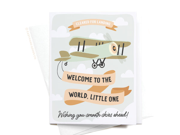 Welcome to the World, Little One! Greeting Card - RS