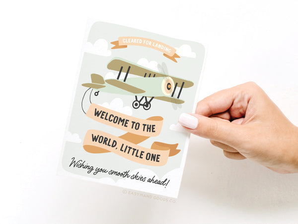 Welcome to the World, Little One! Greeting Card - RS
