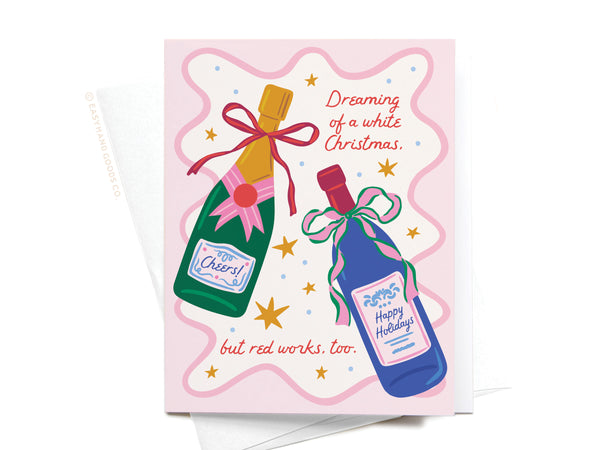 Dreaming of a White Christmas Greeting Card - HS