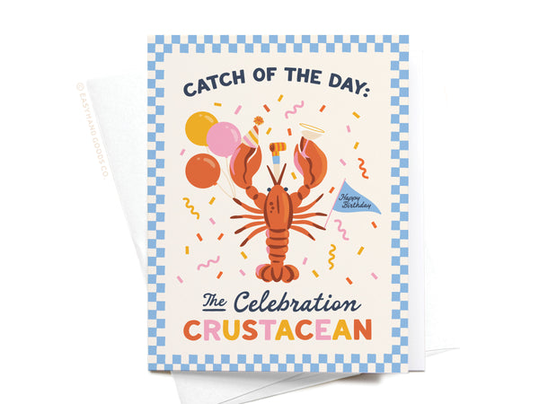 Celebration Crustacean Greeting Card – RS