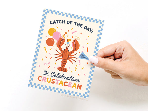 Celebration Crustacean Greeting Card – RS