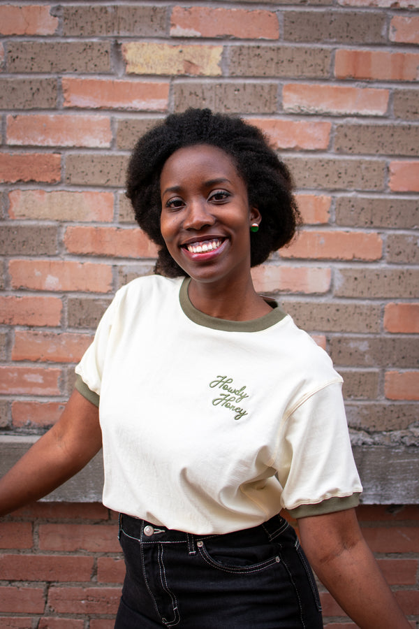 Howdy Honey Ringer Tee