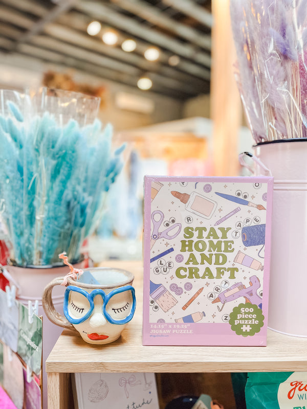 Stay Home & Craft 500 Piece Puzzle