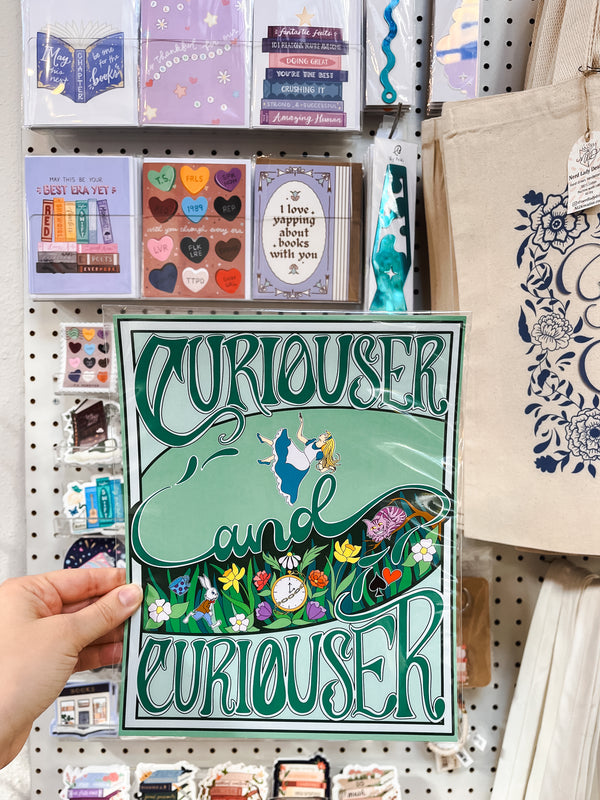 Curiouser and Curiouser Art Print