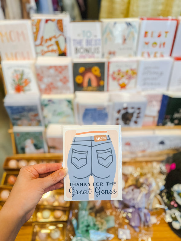 Thanks for the Great Genes Greeting Card - HS