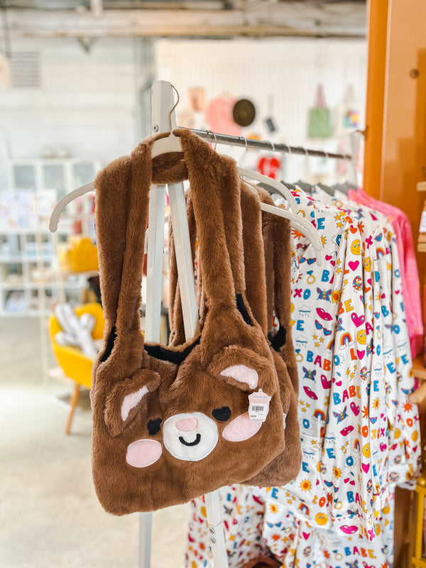 Fuzzy Bear Totebag