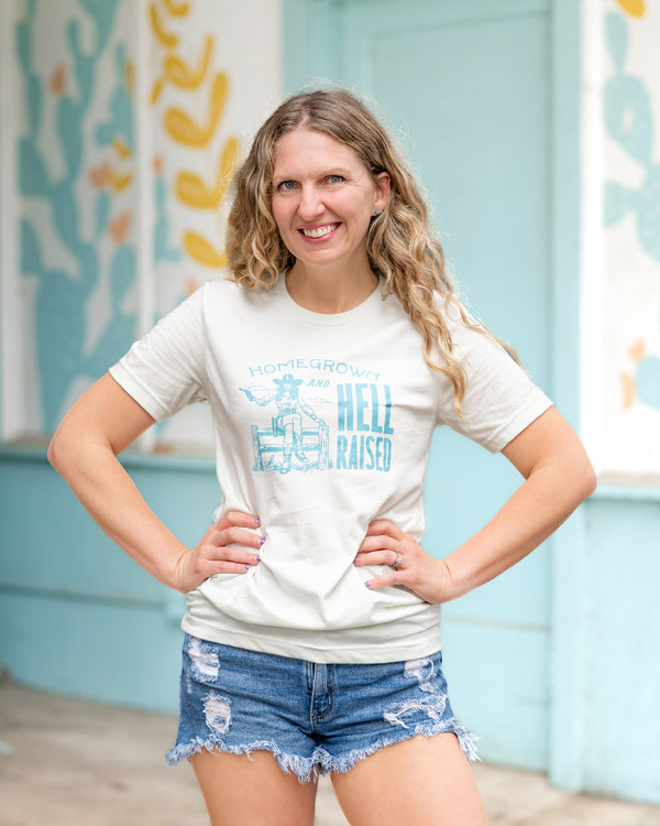 Girl Riot Society "Homegrown and Hell-Raised" Tee