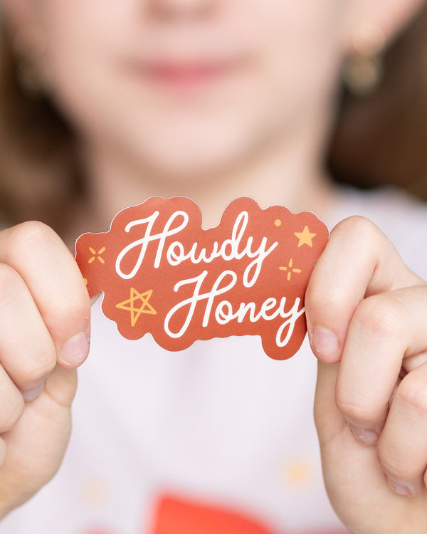 Girl Riot Society Die Cut Sticker - Howdy Honey