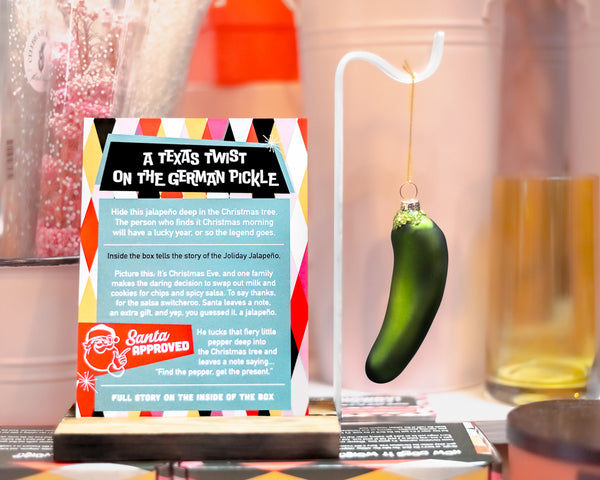Joliday Jalapeño Christmas Ornament