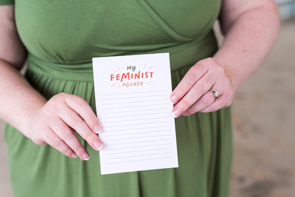 My Feminist Agenda Notepad- Wholesale