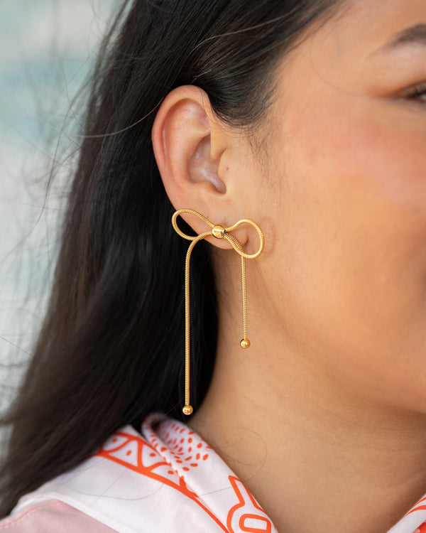 The Classic Cowgirl Collection - Lasso Bow Dangle Earrings - Wholesale