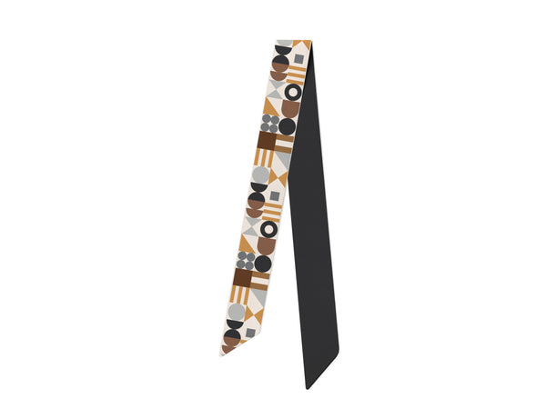Mod Blocks Skinny Scarf