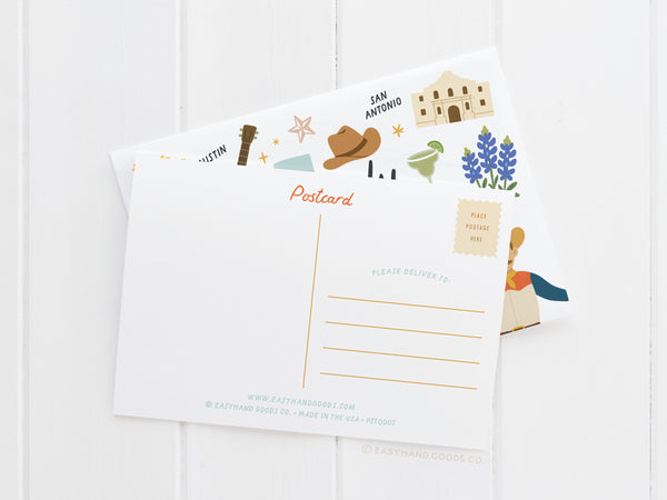 Howdy From Texas Postcard