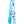 Load image into Gallery viewer, Blue Blooded Floral Skinny Scarf
