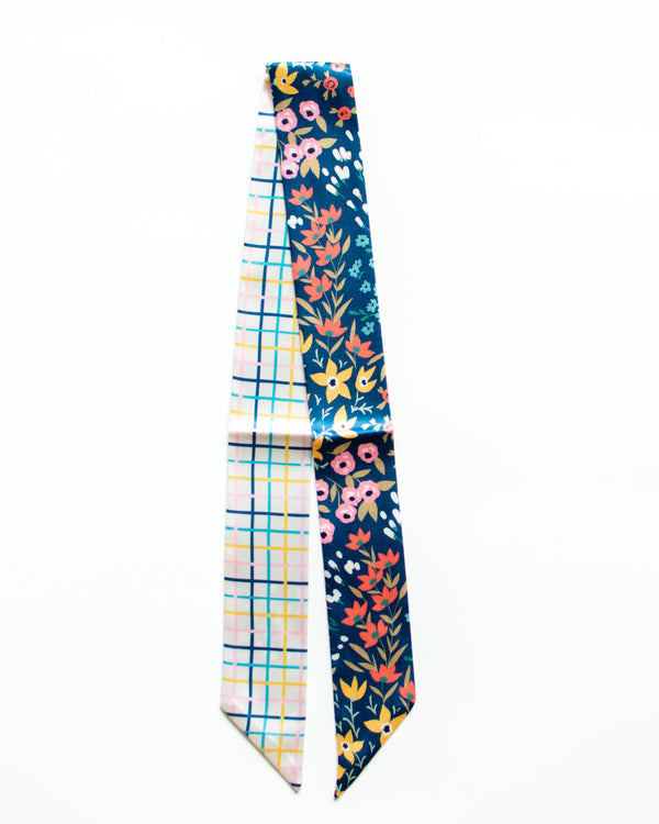 Floral Skinny Scarves