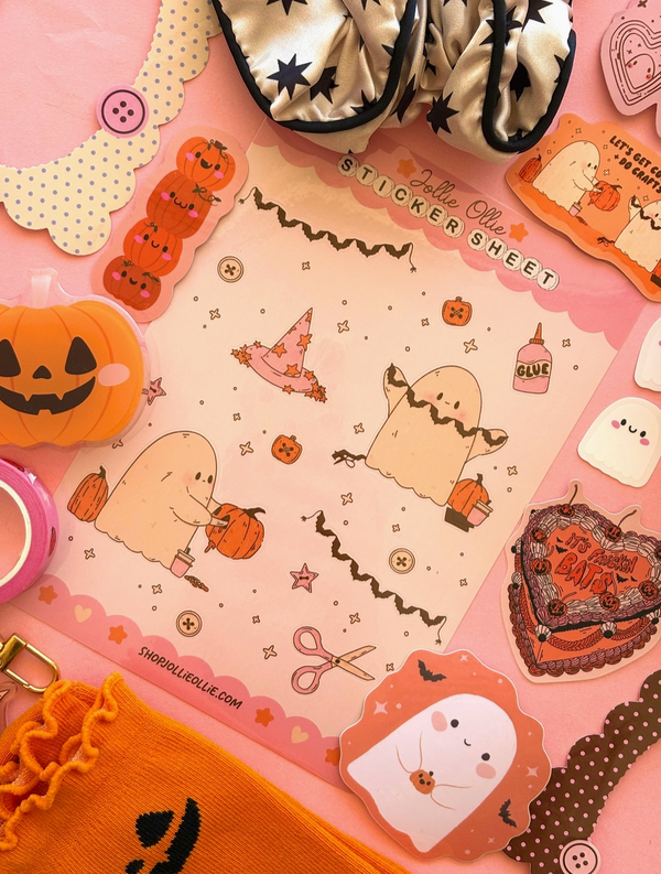 Spooky Sticker Sheet