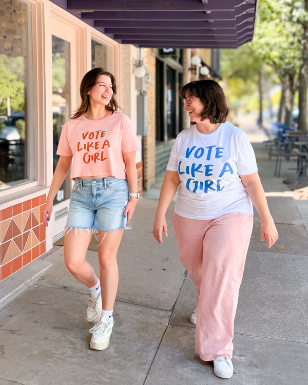 Vote Like a Girl Tee