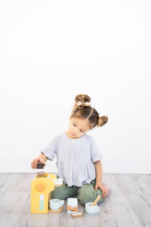 Barista in Training Wooden Coffee Set