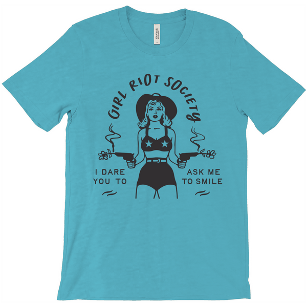 Girl Riot Society - No Chapter - Heather T Shirt