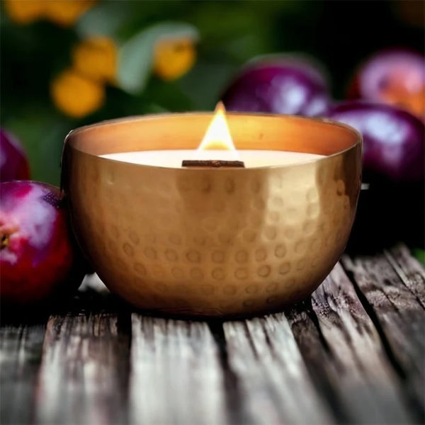 Woodland Plum & Amber Candle
