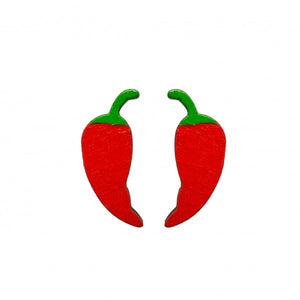 Chili Pepper Studs - 1