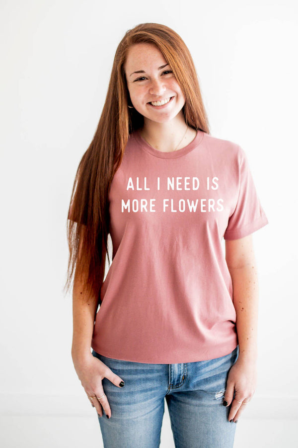 Flower Tee | Flower Graphic T-Shirt