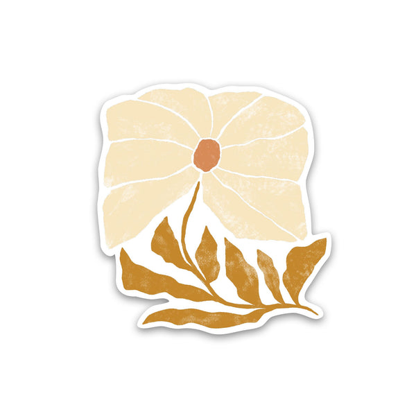 Organic Flower Sticker - 1