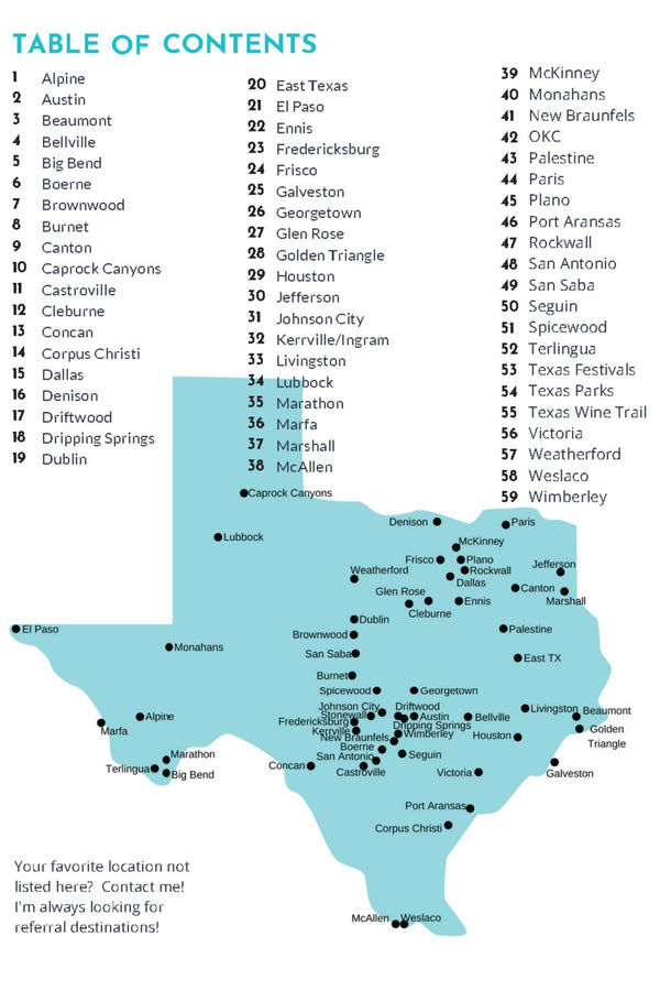 TX Travel Guide: 55+ Texas Trips Under $50 - 2