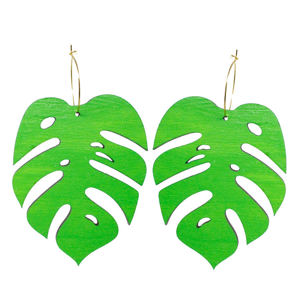 Monstera Hoops - 2