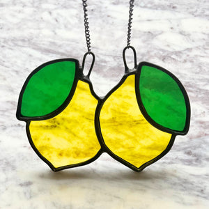 Stained Glass Lemon Duo - 1
