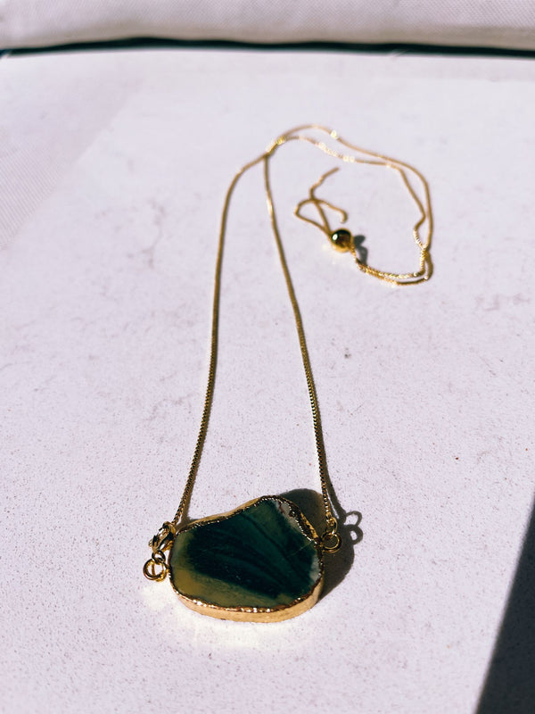 Green Amethyst stone - 1