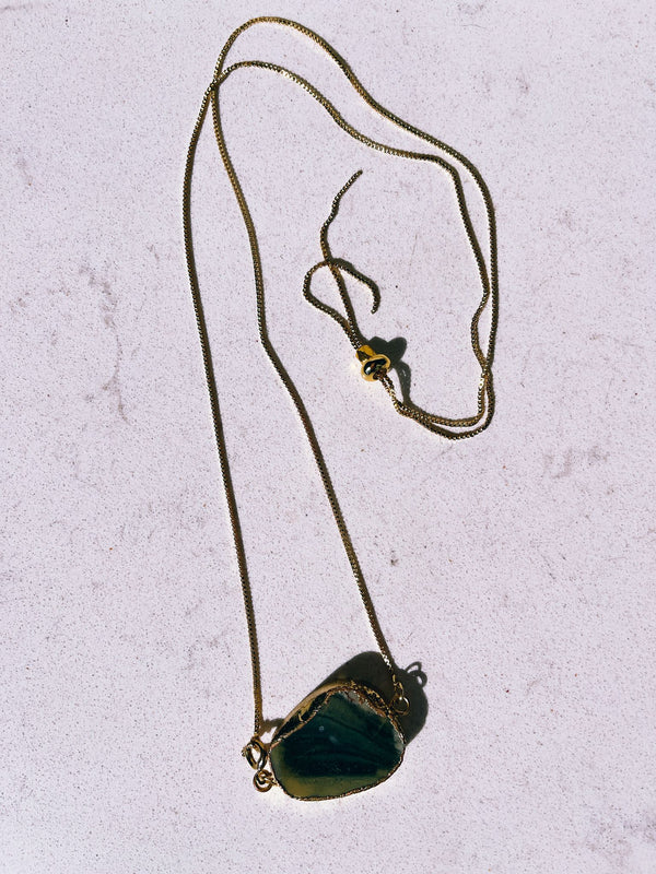 Green Amethyst stone - 2