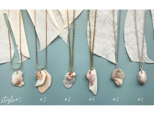 Handmade Shell Necklace - 2