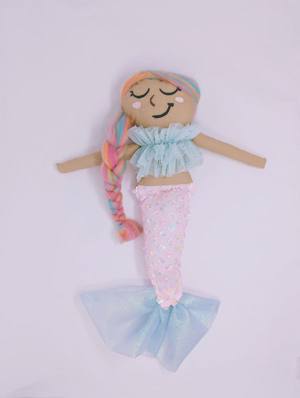 Handmade mermaid doll - 2