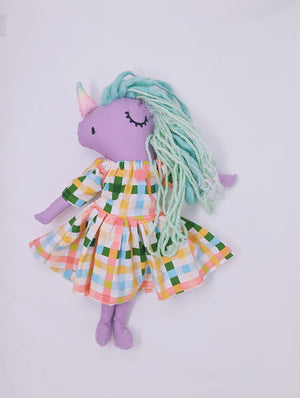 Handmade unicorn doll - 1