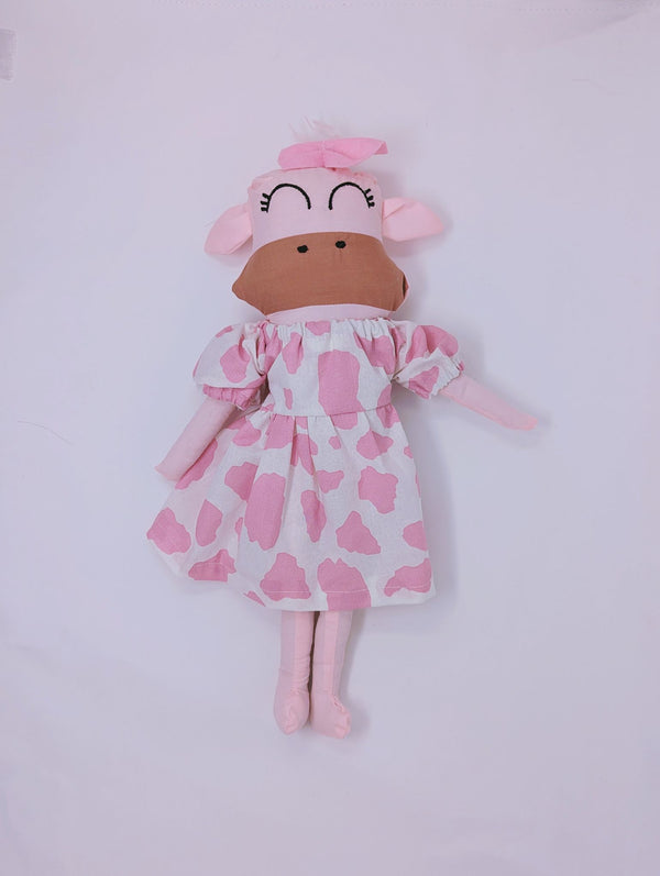 Handmade cow doll - 1