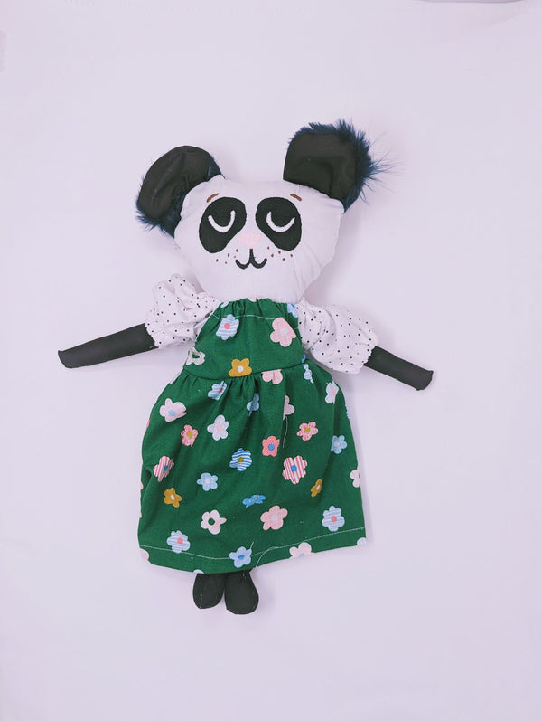 Handmade panda doll - 1