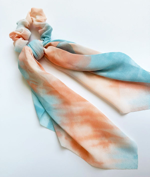 Tie-Dye Scrunchie Scarves - 2