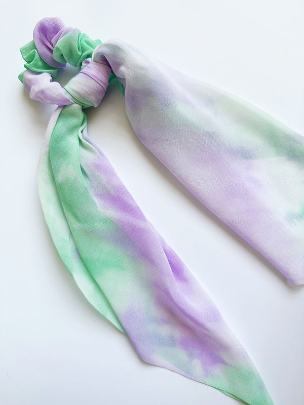 Tie-Dye Scrunchie Scarves - 4