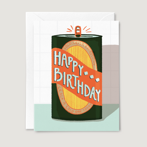 crack a cold one birthday card - 1
